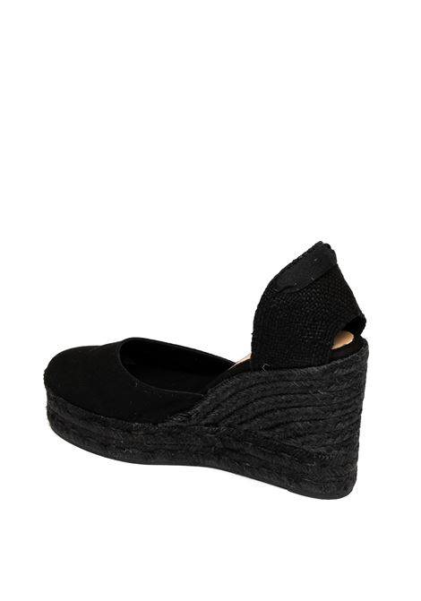 Espadrillas carina mono nero CASTANER | CARINA 020966CANVAS-100